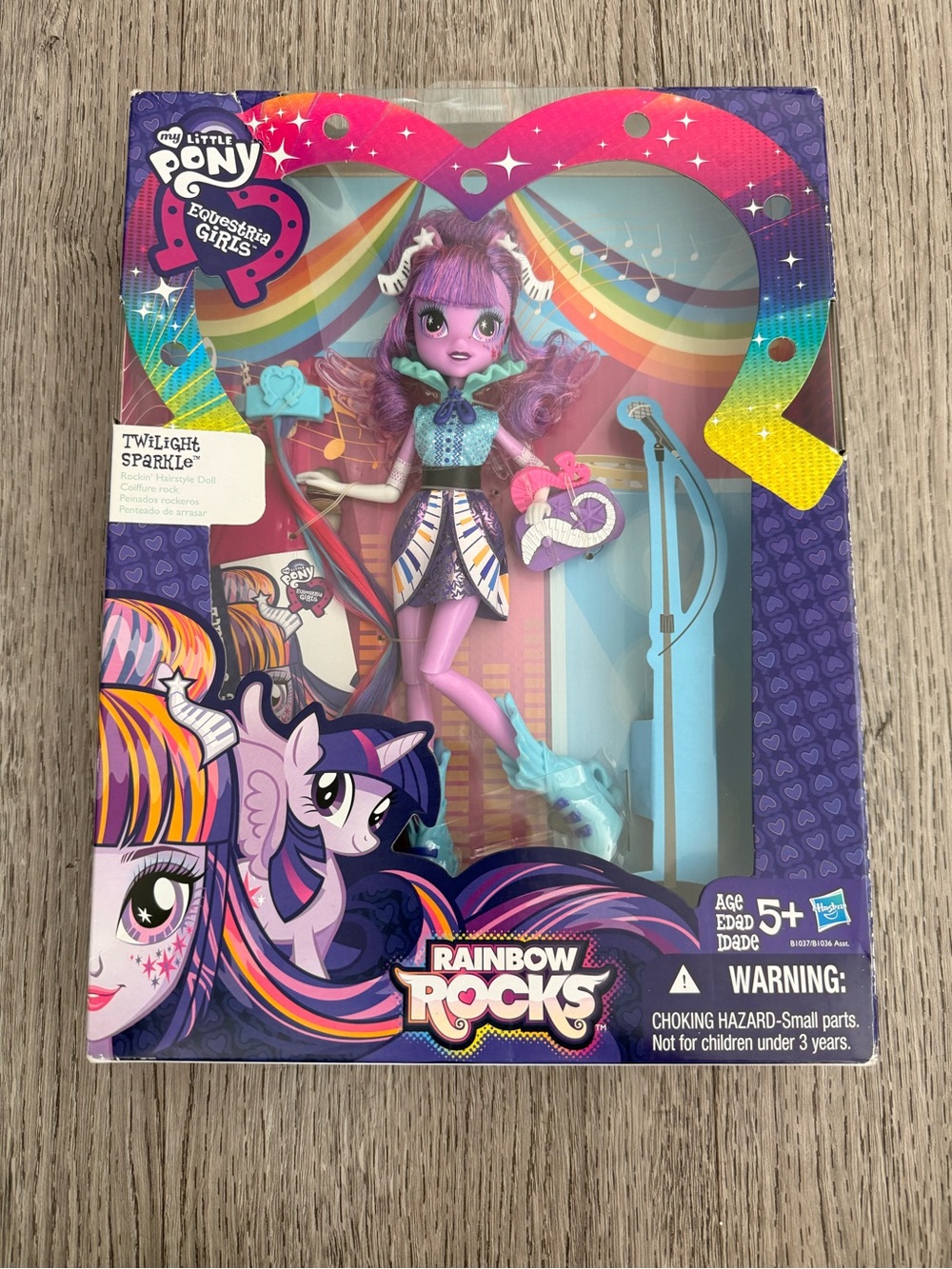✿ My Little Pony Equestria Girls Rainbow Rocks Twilight Sparkle Doll ✿